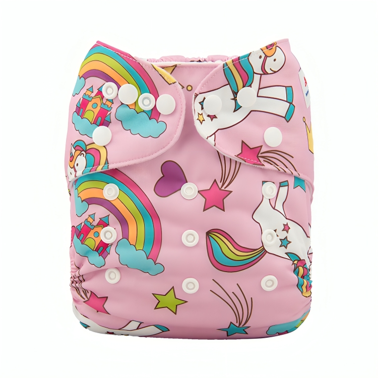 Reusable Baby Cloth Pocket Diaper Eco-Friendly Washable Nappy