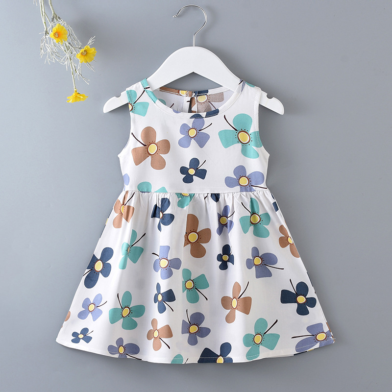 Premium Cotton Silk Summer Floral Dress